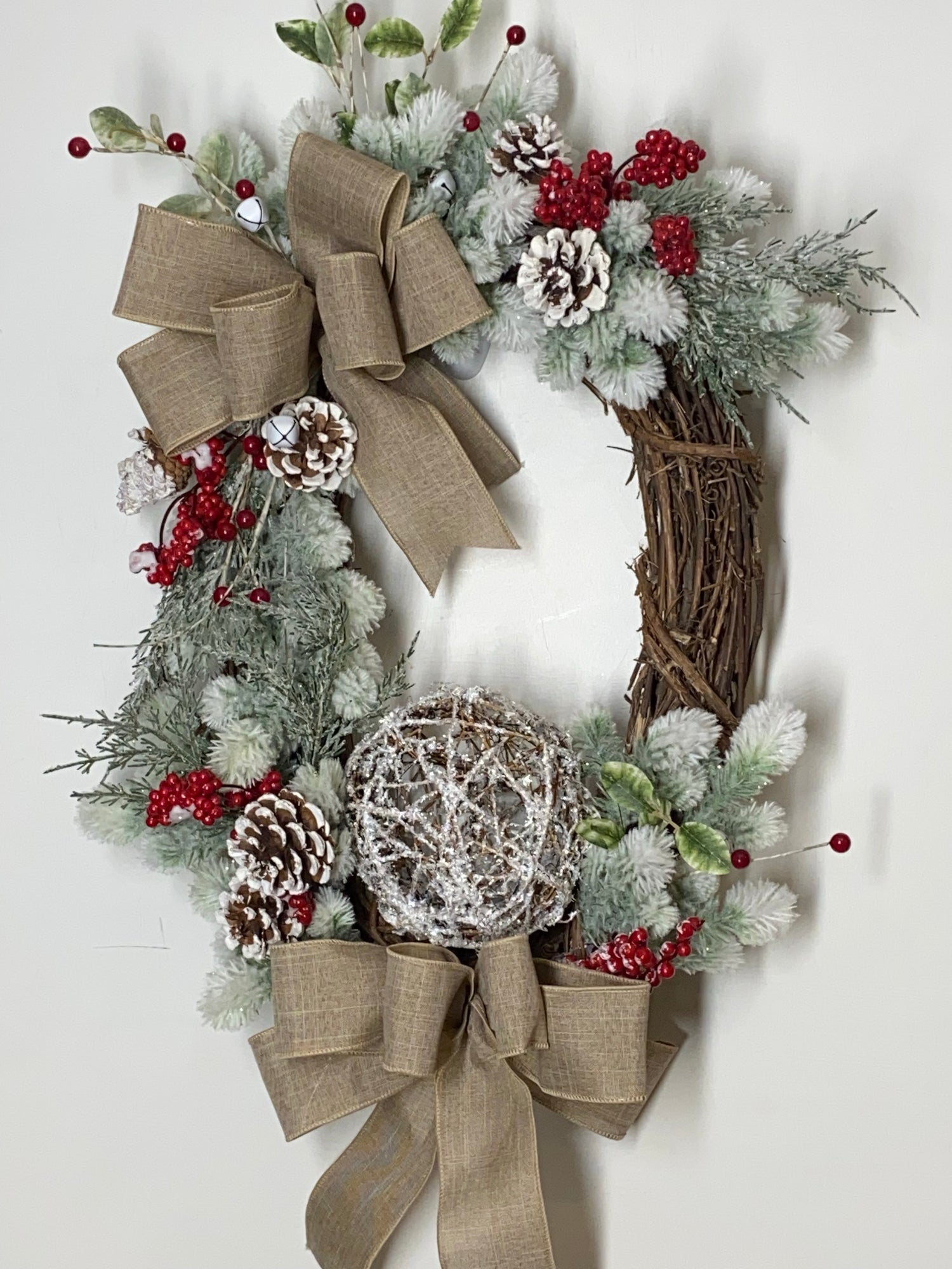 Winter wreath , Christmas wreath