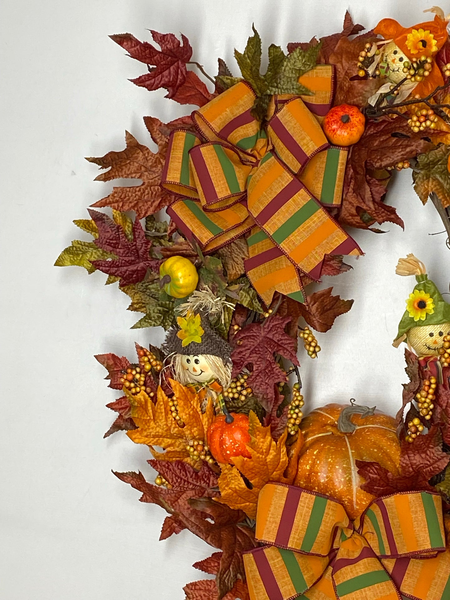 Fall wreath , Thanksgiving wreath , Harvest wreath