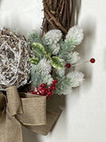 Winter wreath , Christmas wreath