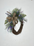 Spring oval wreath