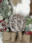 Winter wreath , Christmas wreath