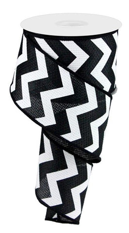 2.5"X 10 yd Wide Chevron/Cross Royal