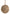 4" Rope ball ornament