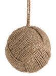 4" Rope ball ornament